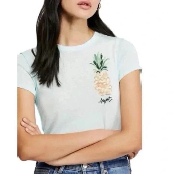 Free People Fruit Medley Tee Size Large - Picture 1 of 9